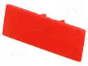 Protection; Application: ZG-G10; red; Width: 7.8mm; polyamide