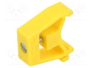 Holder; Application: ZUG-G10,ZUG-G4; yellow; Width: 8.6mm; TS15