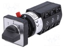 Switch: cam switch; Stabl.pos: 4; 10A; 0-1-2-3; Poles: 2; Pos: 4