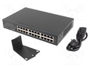 Switch Ethernet; Gigabit Ethernet; PnP,LED status indicator