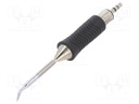 Tip; bent conical; 0.4mm; 40W; Conform to: MIL-STD-2000