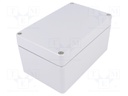 Enclosure: multipurpose; X: 100mm; Y: 160mm; Z: 81mm; EUROMAS; IP66