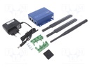 Router; 4G LTE; 5÷18VDC; on panel; Enclos.mat: metal; 93x90x27mm