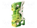 Splice terminal: rail; 0.08÷2.5mm2; ways: 1; terminals: 2; 800V; 24A