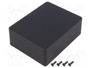 Enclosure: multipurpose; 1590; X: 94mm; Y: 120mm; Z: 38mm; aluminium