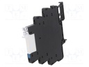 Relay: interface; SPDT; Ucntrl: 12VDC; 6A; DIN; Variant: Relay set