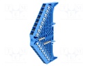 Splice terminal: rail; 1.5mm2; ways: 1; terminals: 32; blue; TS35x15
