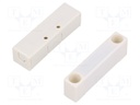 Reed switch; Range: 40mm; 50x14x12mm; Connection: screw; 250mA