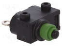 Microswitch SNAP ACTION; without lever; SPDT; 2A/24VDC; ON-(ON)