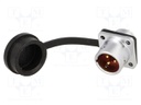 Socket; male; SF12; PIN: 3; IP67; 13A; soldering; 250V; 1.5mm2