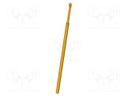 Needle-like test probe; Operational spring compression: 4.3mm