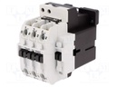 Contactor: 3-pole; NO x3; 24VDC; 25A; DIN,panel; CI 25; -40÷80°C