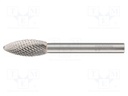 Rotary burr; Ø: 16mm; L: 77mm; metal; Working part len: 32mm