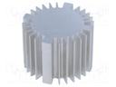 Heatsink; LED; Ø: 70mm; H: 50mm