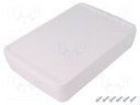 Enclosure: multipurpose; X: 150mm; Y: 215mm; Z: 46mm; BoPad; ABS; IP40