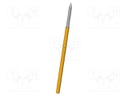 Test needle; Operational spring compression: 8mm; 5A; Ø: 1.3mm