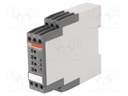 Timer; 0,05s÷300h; DPDT; 24÷240VAC; 24÷48VDC; DIN; -20÷60°C; IP20