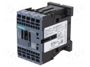 Contactor: 3-pole; NO x3; Auxiliary contacts: NC; 110VAC; 9A; 3RT20