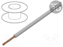 Wire; FLRYW-B; stranded; Cu; 2.5mm2; PVC; grey; 60V; 100m; Class: 5