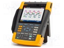 Scopemeter; colour,LCD; Channels: 4; 500MHz; 5Gsps; 10kpts/ch; IP51