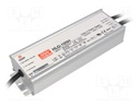 Power supply: switched-mode; LED; 96W; 20VDC; 4.8A; 90÷305VAC; IP67