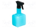 Tool: dosing bottles; blue (bright); polyetylene; 450ml