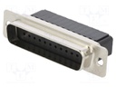 D-Sub; PIN: 25; plug; CD; male; w/o contacts