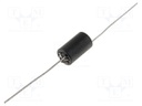 Inductor: ferrite; Number of coil turns: 2.5; Imp.@ 25MHz: 720Ω