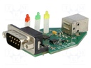 Module: USB; RS485,USB; D-Sub 9pin,USB B; -40÷85°C; 3Mbps