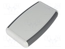Enclosure: multipurpose; X: 89mm; Y: 147mm; Z: 24mm; 1553; ABS; grey