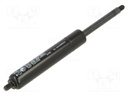 Gas spring; Thread: M6; E: 165mm; Øout: 18mm; Piston diam: 8mm; 450N