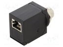 Adapter; M12 female X coded,RJ45 socket; X code-ProfiNET