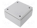 Enclosure: multipurpose; X: 150mm; Y: 150mm; Z: 80mm; Spacial SBM