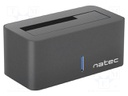Docking station; PnP and Hot Swap,LED status indicator; black