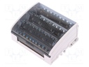 Splice terminal: distribution block; screw terminal; ways: 4