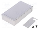 Enclosure: shielding; X: 68mm; Y: 122mm; Z: 28mm; steel