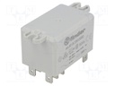Relay: electromagnetic; DPDT; Ucoil: 230VAC; Icontacts max: 30A