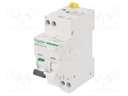 RCBO breaker; Inom: 4A; Ires: 30mA; Max surge current: 250A; DIN