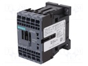 Contactor: 3-pole; NO x3; Auxiliary contacts: NO; 24VDC; 7A; 3RT20
