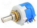 Potentiometer: shaft; multiturn; 10kΩ; 2W; ±5%; 6mm; linear; IP40