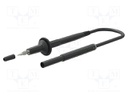 Test lead; 10A; banana plug 4mm,both sides; Urated: 1kV; Len: 1.5m