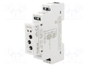 Timer; 0,1s÷10days; SPDT; 250VAC/16A; 230VAC; DIN; -20÷60°C; PIN: 8