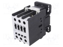 Contactor: 3-pole; NO x3; 24VAC; 40A; DIN,on panel; CEM; -25÷55°C