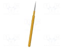 Test needle; Operational spring compression: 8mm; 5A; Ø: 0.7mm