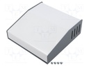 Enclosure: desktop; 515; X: 152mm; Y: 152mm; Z: 54mm; aluminium