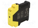 Module: safety relay; SR; 24VDC; for DIN rail mounting; -30÷55°C