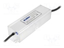 Power supply: switched-mode; LED; 120W; 12÷24VDC; 5A; 90÷305VAC