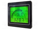 DIGITAL PANEL METER, 4DIGIT, LCD, 240VAC