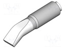 Tip; bent chisel; 1.5x4.8mm; longlife