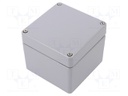 Enclosure: multipurpose; X: 100mm; Y: 100mm; Z: 81mm; ALR; aluminium